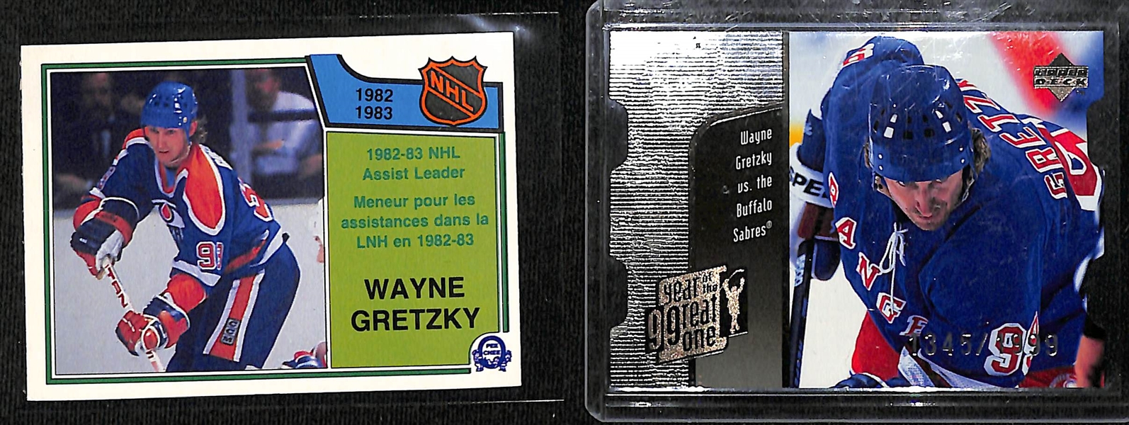 Lot of (6) Hockey Cards inc. 1983-84 O-Pee-Chee Wayne Gretzky Leaders, 1981-82 Topps Wayne Gretzky, +