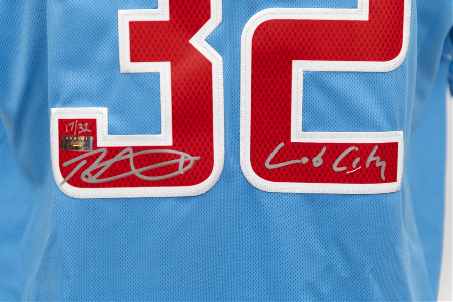 Panini Authentic Blake Griffin Signed Authentic Adidas Swingman LA Clippers Jersey w. Lob City Inscription (Limited Edition of 32, #ed 17/32).  Panini Authentic COA w. Original Box.  Size L.