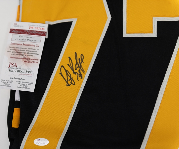 (2) Signed Hockey Jerseys - Ray Bourque (Boston Bruins - JSA COA) & Mathieu Perreault (Winnipeg Jets - Beckett COA)