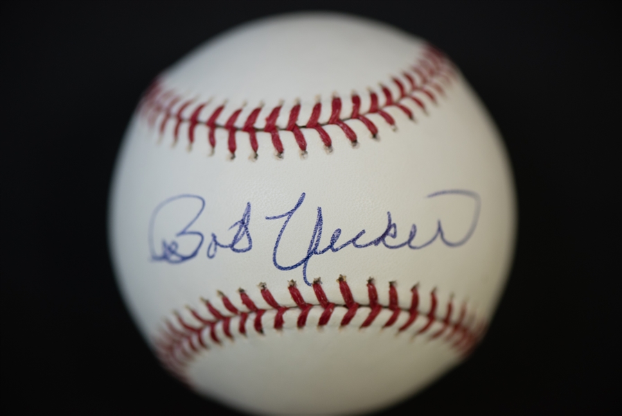 Bob Uecker Signed Official MLB Baseball - JSA