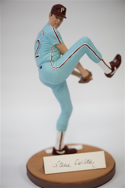 Steve Carlton Signed Gartlan Figurine