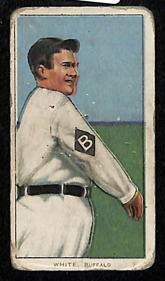 Lot Of 4 1909 T206 Cards w. White