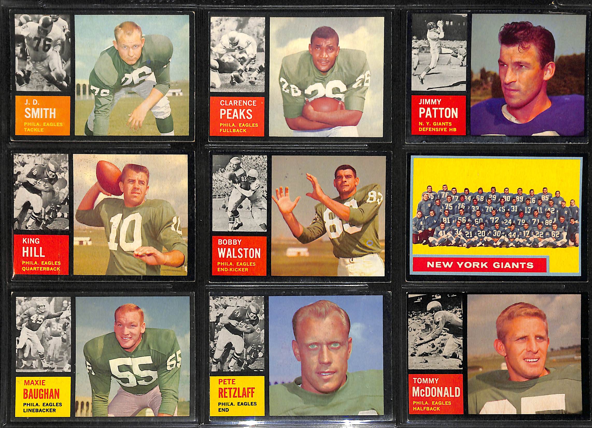 Lot Detail Lot Of 85 Different 1962 Topps Football Cards