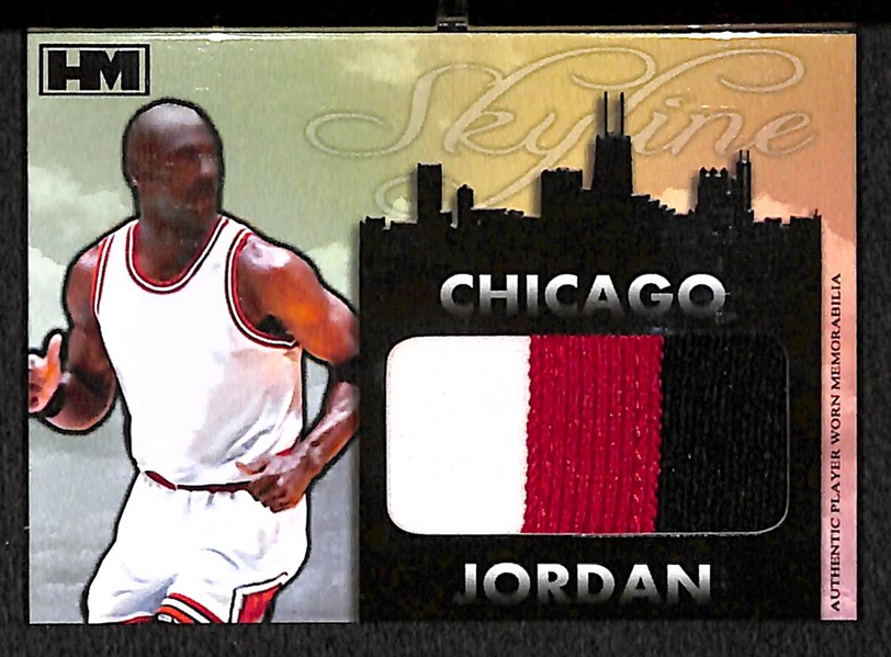 2014 Hits Memorabilia Michael Jordan Patch Card 6/10