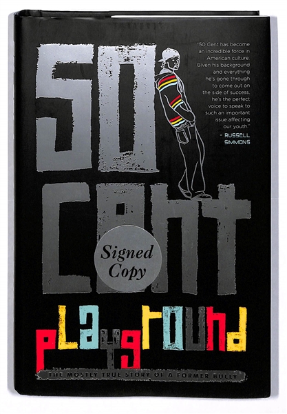 Rapper 50 Cent Signed Book