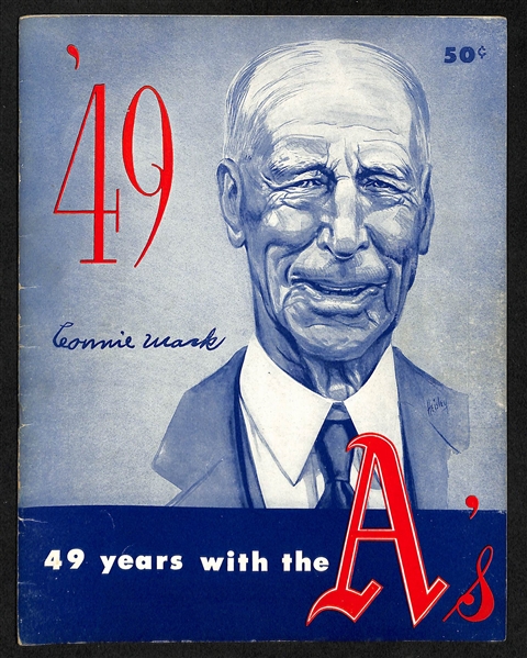 1949 Philadelphia Athletics Yearbook