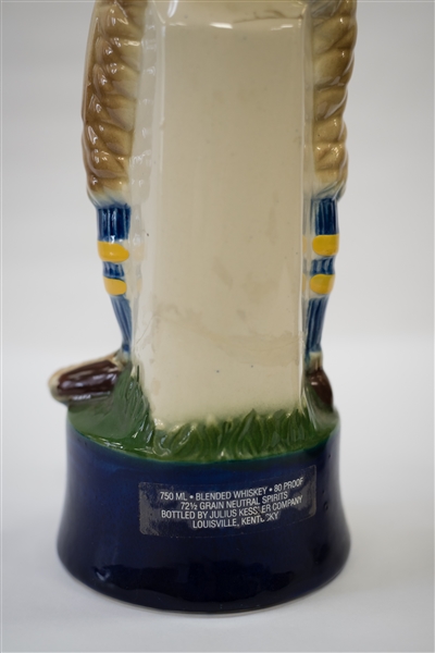 Kessler Whiskey Vintage Football Decanter