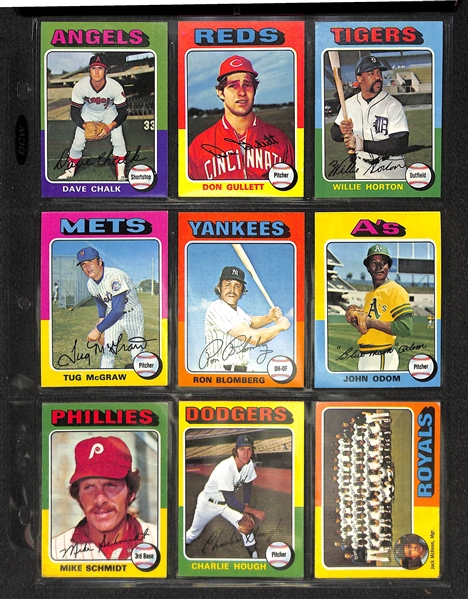 1975 Topps Baseball Set - Complete!