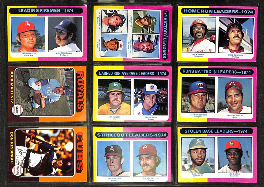 1975 Topps Baseball Set - Complete!