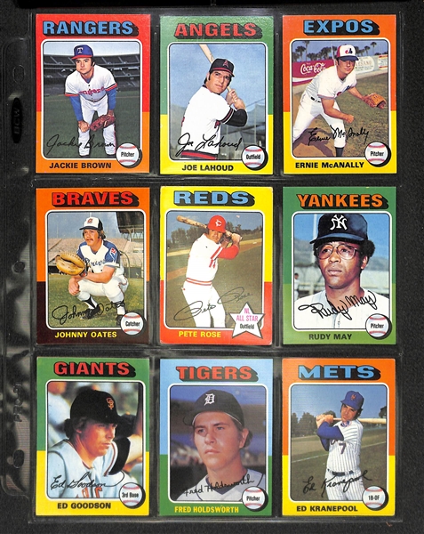 1975 Topps Baseball Set - Complete!