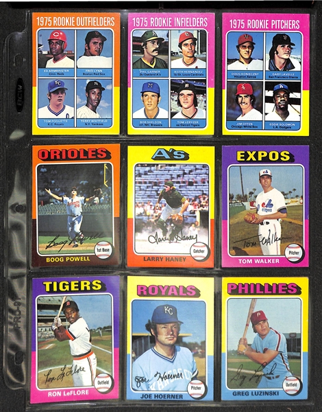 1975 Topps Baseball Set - Complete!