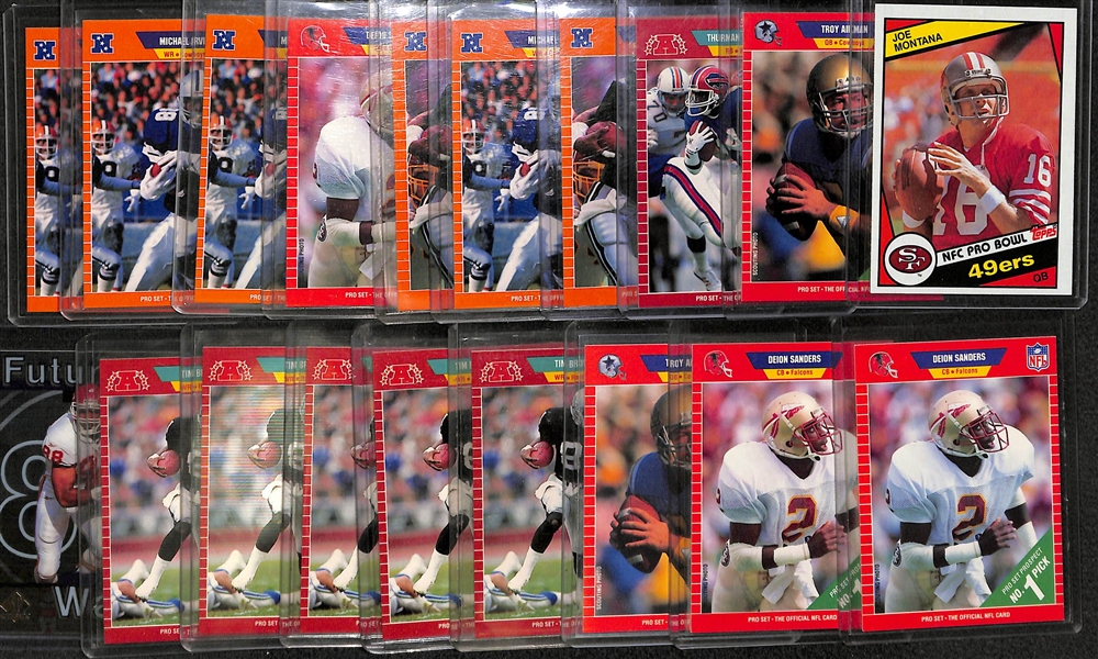 Lot Of Football HOF Rookies & Insert Cards