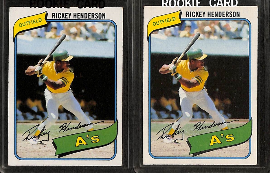 1980-1989 Baseball Star Rookie Cards