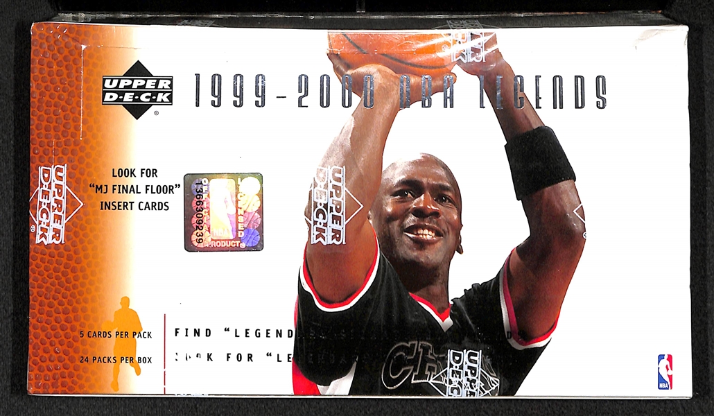 1999-00 Upper Deck Legends Basketball Card Box