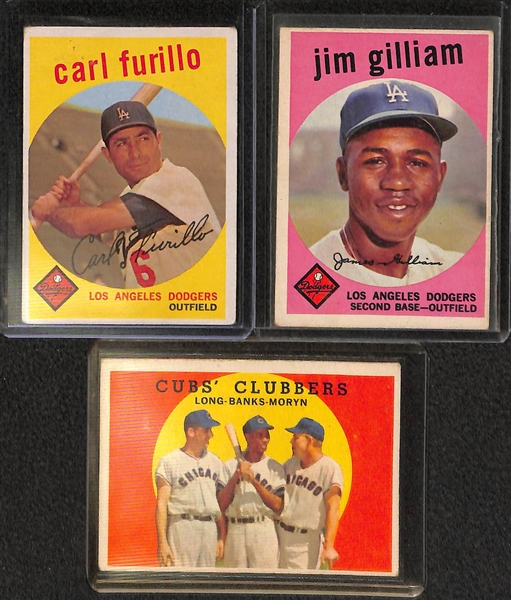 Lot Detail - Lot Of 50 1959 Topps Different Baseball Cards