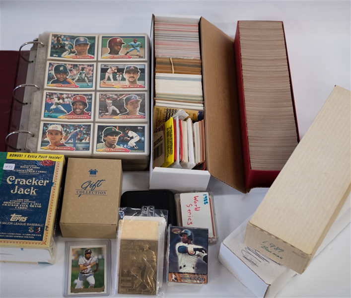 Lot Detail Bulk Lot Of Baseball Cards & Sets