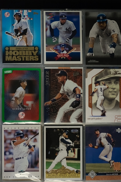 Lot Of 350+ Derek Jeter Cards