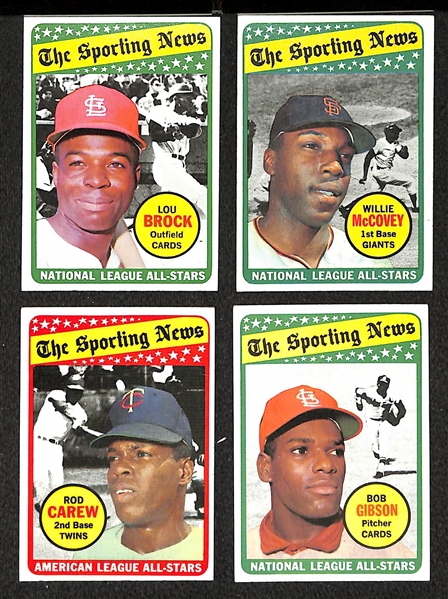 Lot Of 235 Different 1969 Topps Baseball Cards