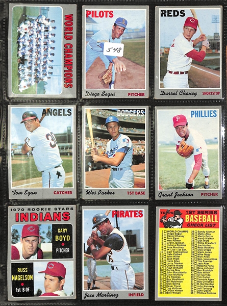 1970 Topps Baseball Card Set