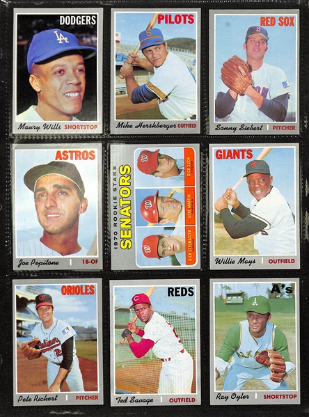 1970 Topps Baseball Card Set