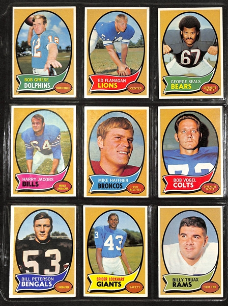 1970 Topps Football Complete Set