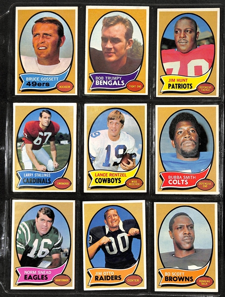 1970 Topps Football Complete Set