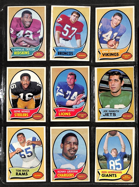 1970 Topps Football Complete Set