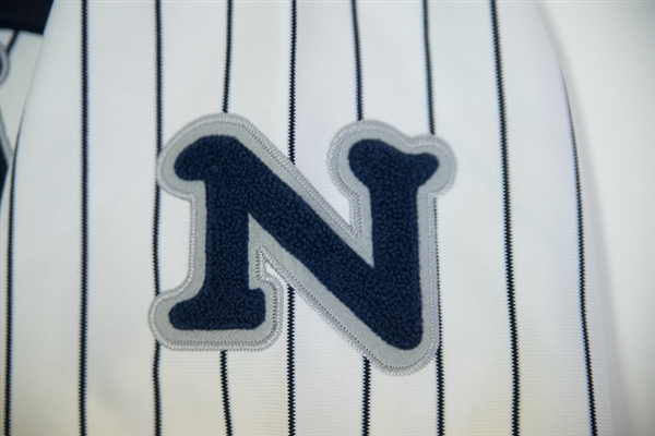Lot Detail - Yogi Berra RARE Signed Newark Bears Baseball Jersey