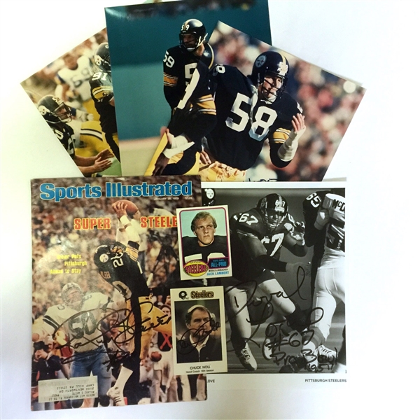 Steelers Autograph & Card Lot