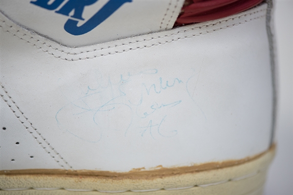 Julius Erving Signed Converse Shoe - JSA