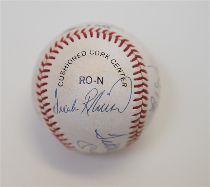 500 Home Run Hitters Autographed Baseball w/ Mantle - JSA LOA