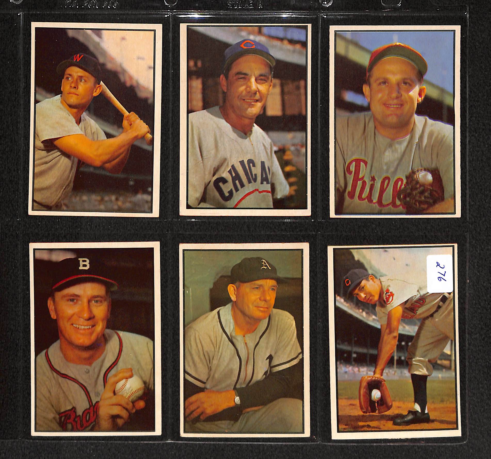 Lot Detail - Lot Of 14 1953 Bowman Baseball Cards w/ Nellie Fox