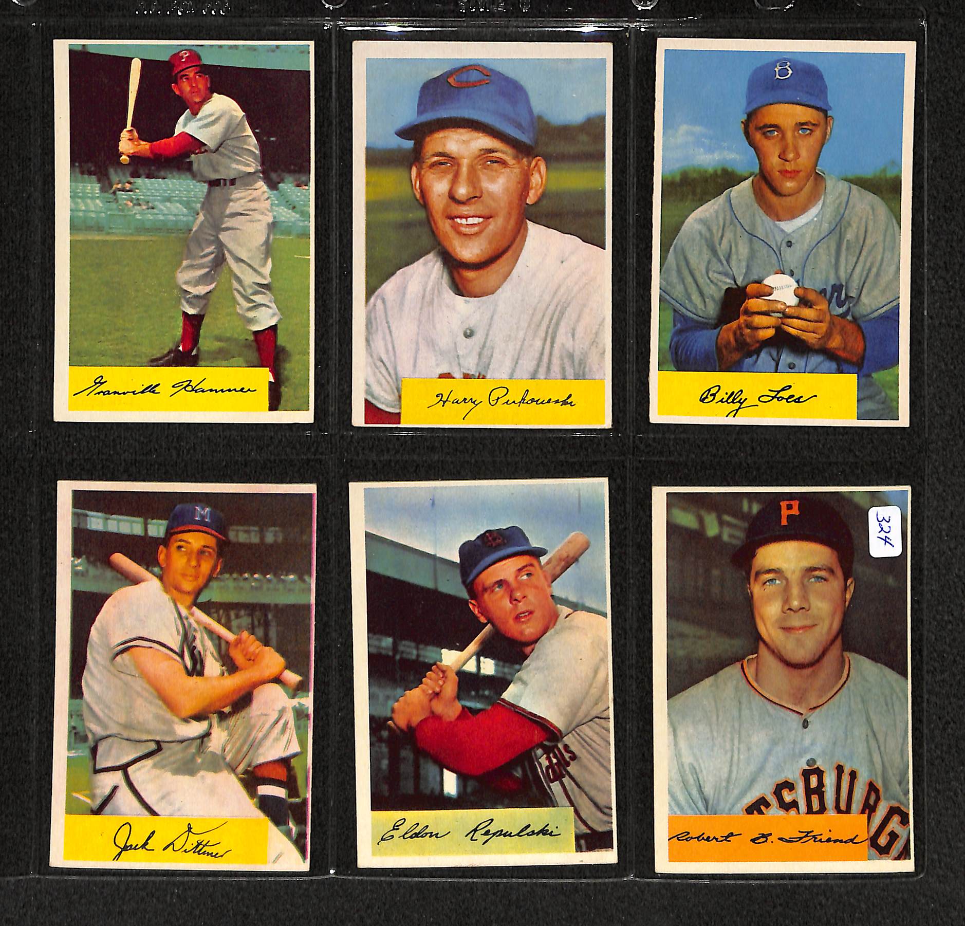 Lot Detail - Lot Of 22 1954 Bowman Baseball Cards W/ Ralph Kiner