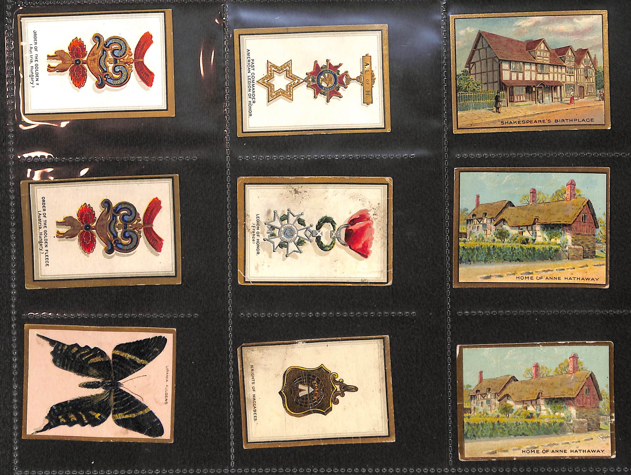 Lot Detail - Lot Of 179 1910 Cigarette Cards Of States Countries Places