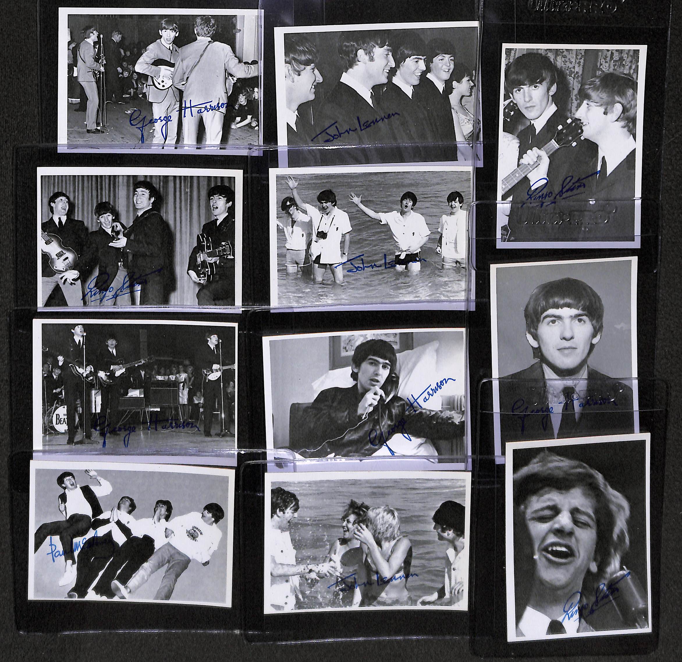 Lot Detail - High Grade 1964 Beatles B&W Third Series Complete Card Set ...