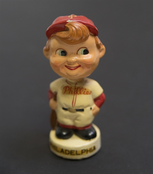 1960's Vintage Mini Phillies Bobble Head