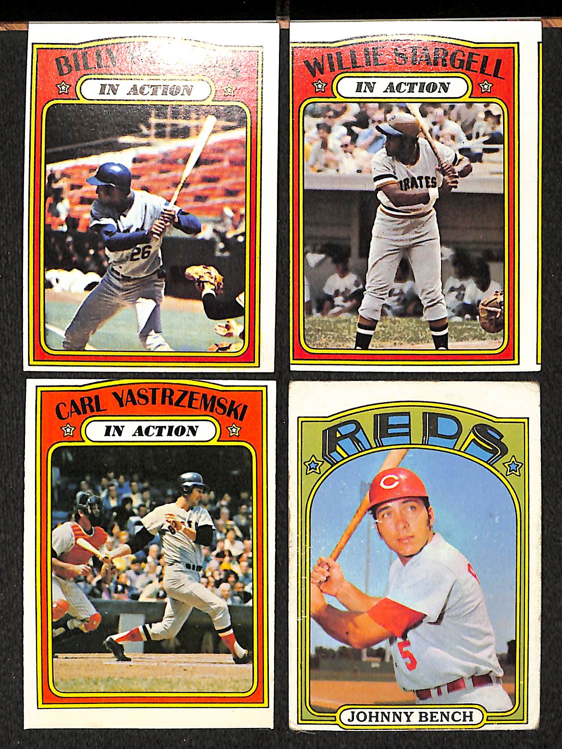 Lot Detail - Lot Of 800+ Assorted 1972 Topps Baseball Cards w. Robinson ...