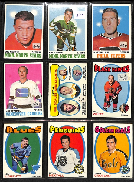 Lot Of 350+ Topps Hockey Cards 1970-82 - Lafleur, Hextall, Hextall, Rattlle, Potvin