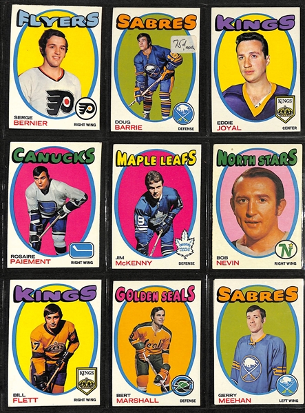 Lot Of 350+ Topps Hockey Cards 1970-82 - Lafleur, Hextall, Hextall, Rattlle, Potvin