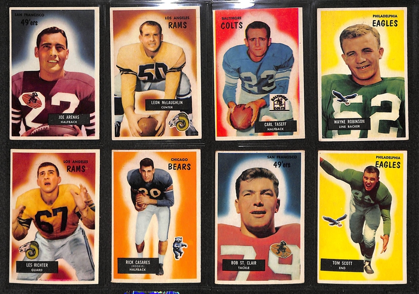 1949 Leaf Regular (Football) Card# 16 #28-Pete Pihos of the