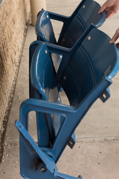 Original Philadelphia Veteran Stadium Seats - Set Of Two