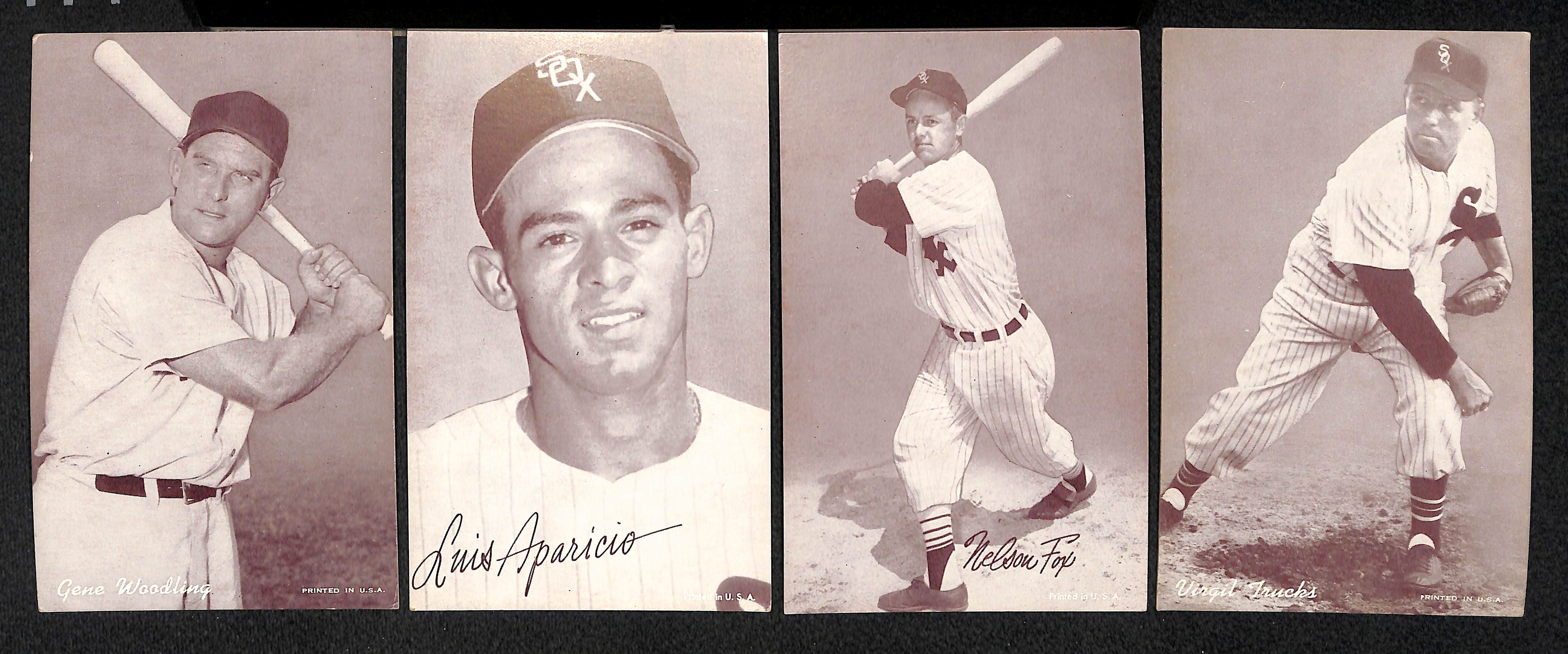 Lot Detail - Lot of 15 Baseball Exhibit Cards from 1947-1961 w. Mickey ...