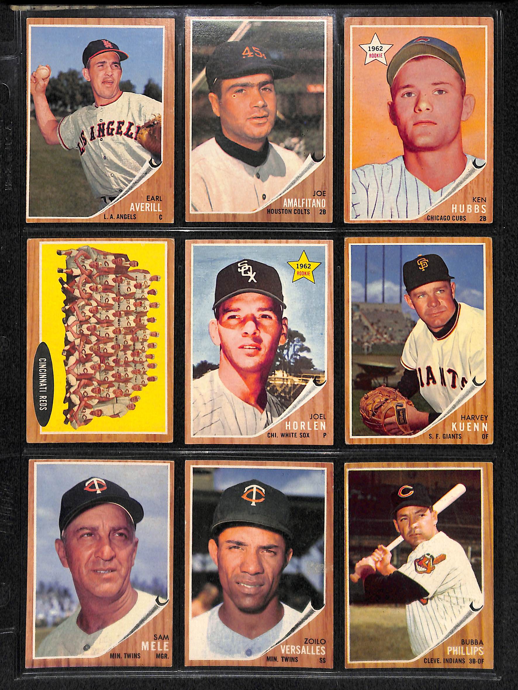 Lot Detail - Lot Of 68 1962 Topps Baseball Cards w. Al Kaline