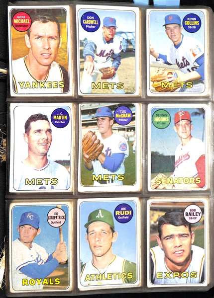 Huge Lot of 1969-1974 Topps Baseball Cards