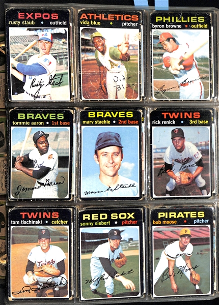 Huge Lot of 1969-1974 Topps Baseball Cards