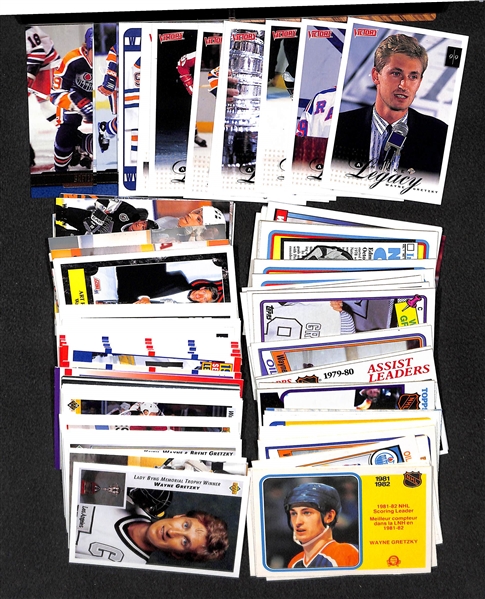 Lot Of 121 Different Wayne Gretzky Cards