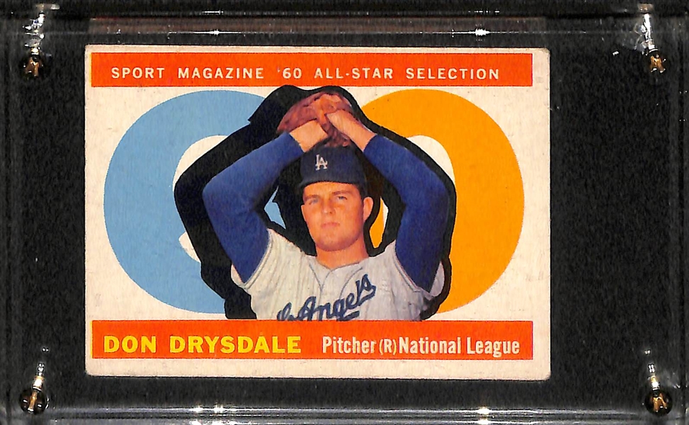 Lot Of 4 Sandy Koufax and Don Drysdale Cards