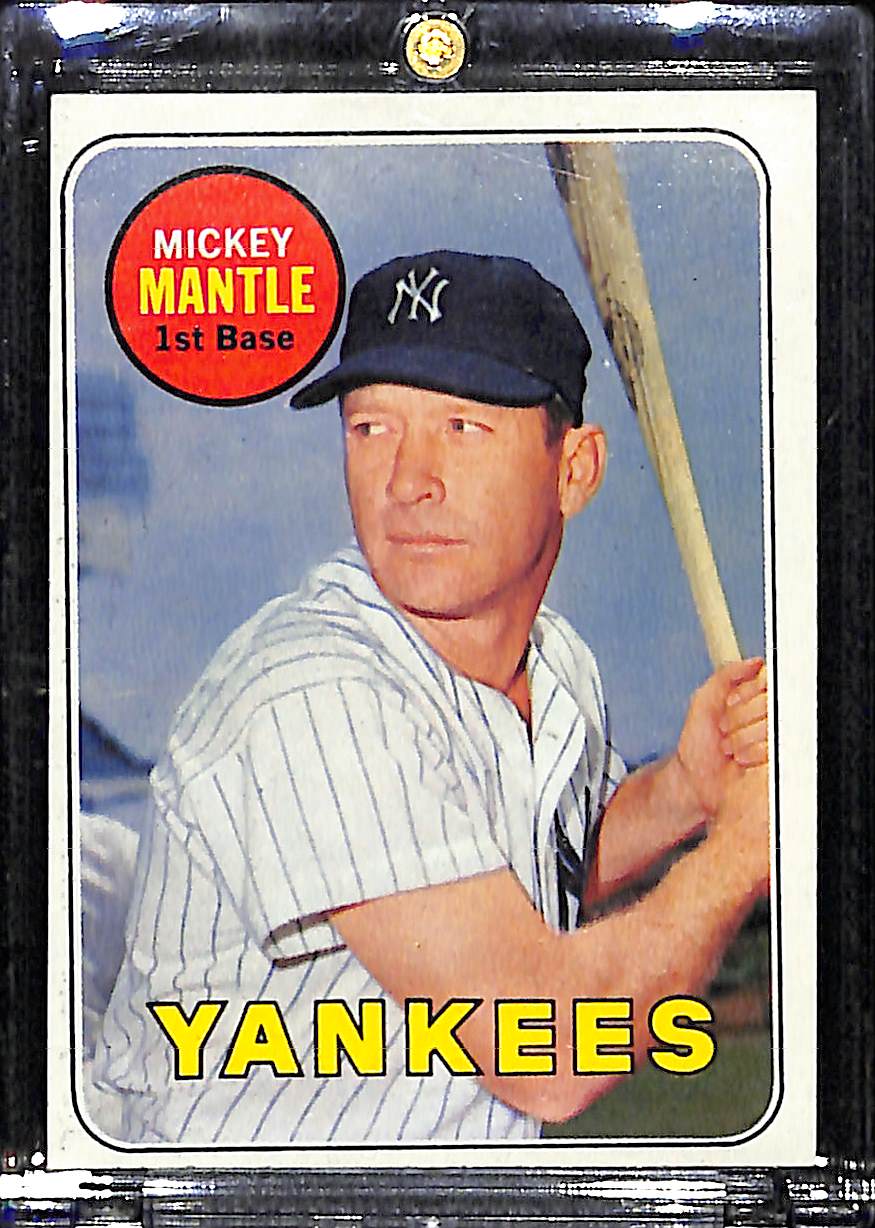 Lot Detail - 1969 Topps #500 Mickey Mantle Card