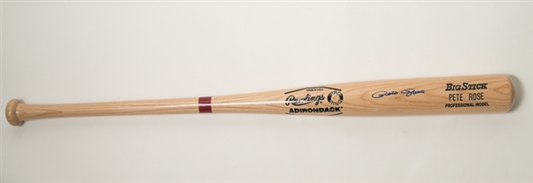 Pete Rose Signed Rawlings Adirondack Baseball Bat - JSA