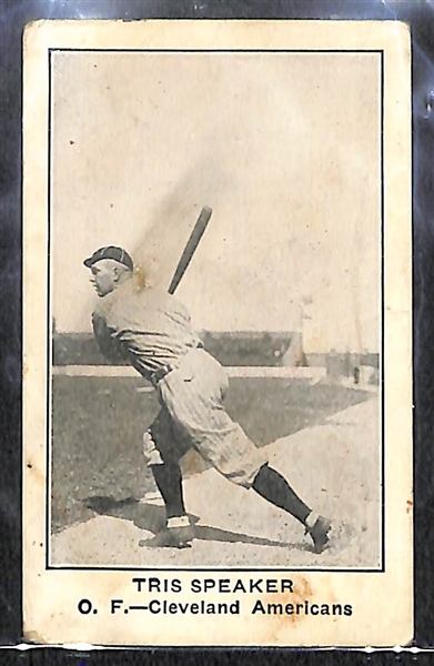 1922 E121 American Caramel Tris Speaker - HOF